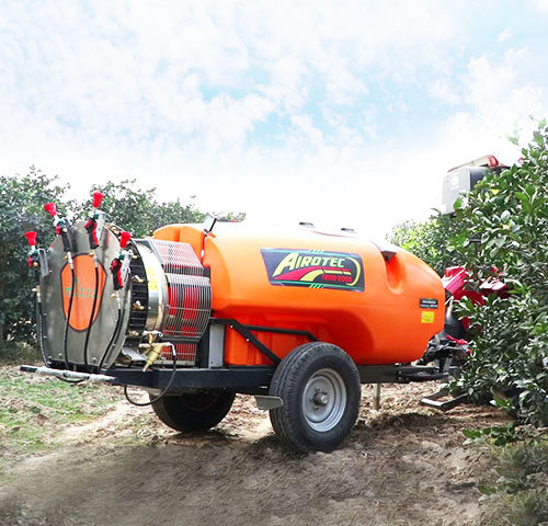 tractor operated sprayer for kinnow
