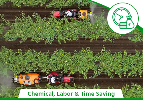 Chemical, Labor and Time Saving